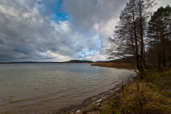 Jezioro Wigry, Piaski